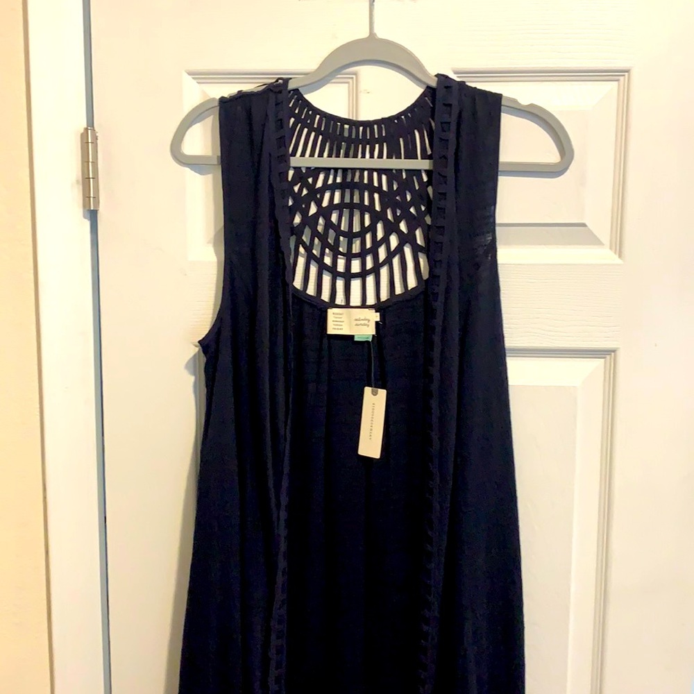 Navy duster!